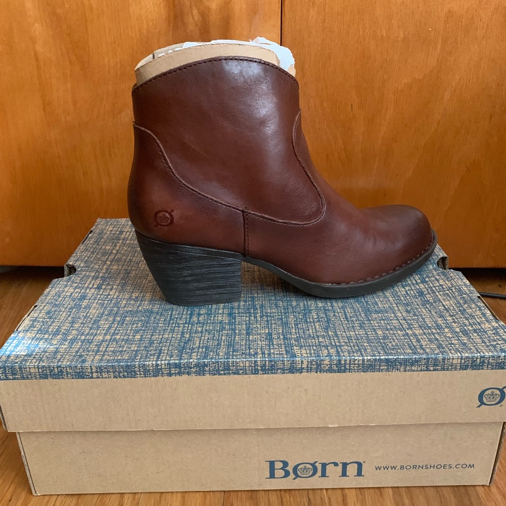 Born “Carmel” Ankle Booties